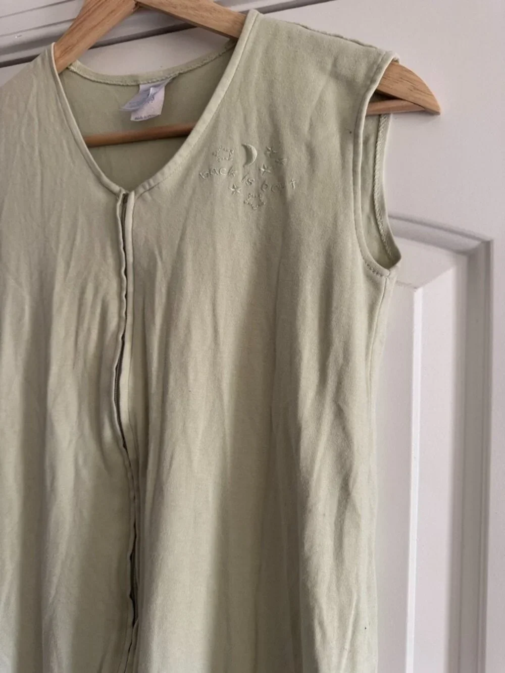 HALO SleepSack Wearable Blanket Sage Green Cotton XL 18-24 Months - Picture 3 of 7